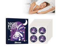 Patchs De Sommeil Botaniques Et Ludiques - 28 Patchs Naturels Aux Huiles Essentielles Pour Un Sommeil Profond, Aide à L'endormissement Pour Hommes Et Femmes, Respirables Et Confortables