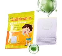 Patchs de soulagement de la congestion nasale pour - Paquet de 8 autocollants apaisants à la vapeur de pour garçons et filles, coussinets d'assistance respiratoire doux pour un sommeil