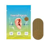 Patchs De Soulagement Des Acouphènes | 12 Pièces Tissu Respirant Réduction Bruit Et Bourdonnements - Soulagement Auditif Pour Adultes - Pour Soins Auditifs Tension Inconfort Vol Avion Voyage Natation