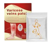 Patchs de veine d'araignée pour jambes - Non tissés 12 pièces | Patchs de soin des jambes, autocollants de massage apaisants, soutien confortable de la peau | pour hommes femmes soins quotidiens des j