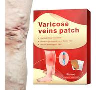 Patchs de veine d'araignée pour les jambes | Lot de 12 pâtes non tissées pour éliminer les | Traitement efficace de massage de la veine d'araignée, améliore la circulation, apaise le gonflement, rédui