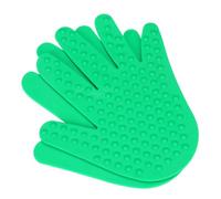 Patchs d'Empreintes de Mains 1 Paire Plastique Vert pour Garçon et Filles