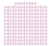 Patchs double face en os de chien pour loisirs créatifs, barrettes, bandeau, os de chien, appliques de couvre-chef, vêtements, pince à cheveux, ornement