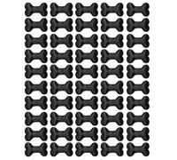 Patchs double face en os de chien pour loisirs créatifs, pince à cheveux, bandeau, appliques os de chien, couvre-chefs, vêtements, sac à dos