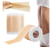 Patchs en silicone Lejuv, Patchs beauté de nuit en silicone, anti-rides réutilisables pour le front, les yeux, la bouche et le cou, 4,1 cm x 12,4 cm