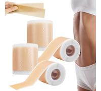 Patchs en silicone Lejuv, Patchs beauté de nuit en silicone, anti-rides réutilisables pour le front, les yeux, la bouche et le cou, 4,1 cm x 12,4 cm