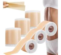 Patchs en silicone Lejuv, Patchs beauté de nuit en silicone, anti-rides réutilisables pour le front, les yeux, la bouche et le cou, 4,1 cm x 12,4 cm