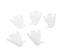 Patchs Fantômes D'horreur, 30 Pièces en Tissu Non tissé, Ensemble de Patchs Fantômes pour Décoration de Fête de Festival, Accessoires de Bricolage, Décoration Murale Fantôme