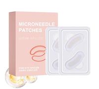 Patchs for les yeux à micro-aiguilles, patchs sous les yeux for les cernes, patchs de ligne de sourire for les rides, masque for les yeux à l'acide hyaluronique for les femmes(1 Box)