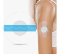 Patchs Freestyle Libre, 50 patchs imperméables et respirants, doux pour la peau et fixateurs pour capteurs Libre 1, 2 et 3, durée de port :