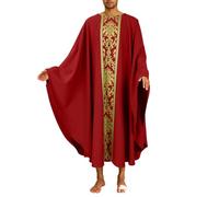 Patchs gothiques pour vêtements hommes thé soubrette convient pour cosplay col rond performance costume robe Hazbin hôtel Alastor Cosplay Costume