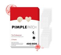 Patchs hydrocolloïdes pour le visage, tampons de soin contre les imperfections, patch d'acné de 0,47x0,47 pouces avec joint solide, autocollant de de la peau transparent, patch invisible avec