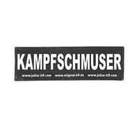 Patchs Interchangeables, 1 paire, KAMPFSCHMUSER, Taille: Grand, Noir