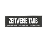 Patchs Interchangeables, 1 paire, ZEITWEISE TAUB, Taille: Petit, Noir