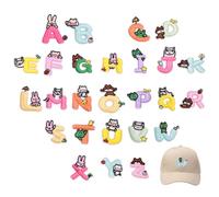 Patchs Lettres Autocollants Alphabet Animal | Patchs Brodés Décoratifs Pour Réparer Les Vêtements Et Adultes Sur Jeans Chemises Vestes Manteaux