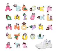 Patchs Lettres,Décalcomanies Vestimentaires Alphabet Animal - Patchs Brodés Décoratifs Drôles pour les Garçons et les Filles Parfaits pour Sac à Dos Jeans Chemises Veste Voyage Salle de Classe