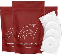 Patchs Mammaires Cherry Glam, Soutien Liftant Naturel, Solution SpéCialement ConçUe Pour Les Femmes De 40 Ans Et Plus,（3Bag）