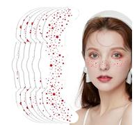 Patchs Maquillage Visage | Accessoires pour Festivals Autocollants à Paillettes | Patchs Cosmétiques Réutilisables Doux Pour Fêtes Anniversaires Événements