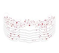 Patchs Maquillage Visage - Autocollants Paillettes Maquillage Résistants À L'eau | Patchs Pailletés Cosmétiques Doux Fournitures Polyvalentes pour Spectacles Femmes et Filles