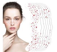 Patchs Maquillage Visage - Décorations Visage Paillettes Maquillage Éclatantes - Décorations Adhésives Visage Universelles Pour Fêtes Femmes Âges