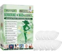 Patchs micro-aiguilles professionnels 2026, Moringa 10-en-1, patchs apaisants doux, patchs minceur pour femmes et hommes