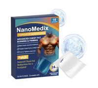 Patchs Modelants Corporels - 18 Pièces Autocollant De Raffermissement De La Peau De La Poitrine | Autocollants Amincissants | Soin Réduction Poitrine Après Sport