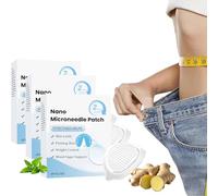 Patchs Nano Microneedle, Patchs Naturels de Raffermissement de la Peau et de Soin du Corps à l'Extrait de Gingembre, Nourrissent et Raffermissent la Peau, Convient aux Hommes et aux Femmes (3pcs)