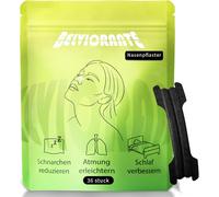 Patchs Nasaux Noirs Anti-Ronflement 66x19mm 36 Pièces Technologie Médicale Respirante Fixation Longue Durée Nuits Paisibles & Voyage[Z1176]