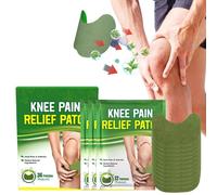 Patchs naturels pour genoux, 36 unités de bretelles pour support de genou, patchs auto-adhésifs auto-chauffants pour sport, récupération musculaire et soutien continu