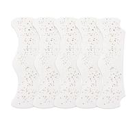 Patchs Pailletés Visage - 5 Pièces Autocollants Visage Faux Stain Imperméables | Patch Maquillage Longue Tenue Pour Femmes - Pour Événements Noël Maison Concert Soirée Masquerade