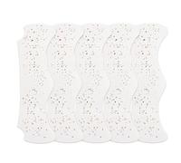 Patchs Pailletés Visage Patch Scintillant Longue Tenue | 5 Pièces Autocollants Visage Pois Imperméables Pour Femmes Noël Festival Mascarade