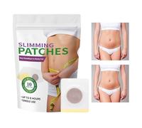 Patchs Pour Amincissement,10 Autocollants Pour La Gestion Du Poids Du Ventre - Patchs De Régulation Régime,Pour La Routine Quotidienne Le Minceur La Nuit Le Régime Le Bureau Le Voyage Et