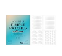 Patchs pour Boutons sur le Visage | 132 Pièces Disques Visage Invisibles Apaisants - Discret Confortable Nuit Jour Femme Homme Voyage