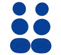 Patchs Pour Chaussures | 6 Pièces Respirable Rond Anti-Éclatement Orteil Autocollant,Patches De Réparation Talon,Pour Baskets Tissu Maillé Sports Tennis Travail Randonnée