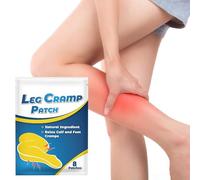 Patchs pour crampes aux jambes, Patchs pour crampes aux jambes avec des ingrédients naturels, Soulagement des douleurs musculaires Force maximale pour les pieds, les mains, les, le mollet, le c