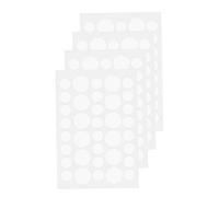 Patchs pour enlever les étiquettes de peau, patchs pour enlever les étiquettes de peau, élimination des grains beauté du visage, du cou, des verrues, autocollants blancs 144 pièces, élimination