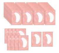 Patchs Pour Extensions de Cils Gel Patch,Non Pelucheux Gel Yeux Patchs,Under Eye Pads for Eyelash Extensions Cils Pad Eye Masque Beauté Outil (Rose-50Pairs)