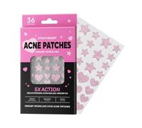 Patchs pour Imperfections du Visage | Pailletés en Forme d'Étoiles Protecteurs Fins | Disques de Couverture Invisibles,Soin Visage Pour Adultes Adolescents Femmes Usage Quotidien École