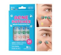 Patchs Pour Les Imperfections De La Peau,Patchs De Corps Adhésifs Colorés,24 Pièces De Patchs De Visage Colorés - Pour Femmes Et Hommes