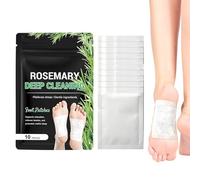 Patchs Pour Les Pieds | 10 Pièces Autocollants Aux Extraits De Naturels,Patchs Pour La Santé Des Pieds | Pour Femmes Hommes Seniors Voyage Sommeil Tension Fatigue