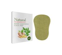 Patchs pour les pieds à l'armoise naturelle - 16 patchs purifiants pour un sommeil, un métabolisme et une circulation sanguine améliorés. Formule purement naturelle à base de plantes
