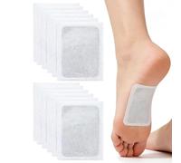Patchs pour les pieds pour un meilleur sommeil - 10 pièces aide douce naturelle, coussinets les pieds bonne nuit, autocollant à l'extrait de vinaigre de bambou, fourniture relaxation et bien-