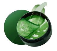 Patchs pour les Yeux avec Acide Hyaluronique 60 Pièces - Masque Hydratant pour les Yeux contre Gonflements et Cernes, avec Aloe Vera et Collagène