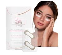 Patchs pour les yeux avec micro-aiguille d'acide hyaluronique, patchs hydrocolloïdes, patchs anti-rides