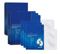 Patchs pour les yeux, patchs avec acide hyaluronique et collagène, éclaircissant et resserrant la peau, réduit les poches, les cernes, les rides et les ridules (2 box)