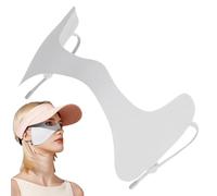 Patchs pour les yeux solaires : autocollants de protection UV respirants, coussinets légers | Solution de couverture faciale pour le golf en plein air, la plage, les activités de conduite, les voyages