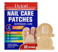 Patchs Pour Ongles Abîmés, 32 pièces | Action Nocturne de 8 Heures Pour Ongles Décolorés et Fragiles, Favorisant un Aspect Plus Sain et Soigné