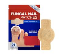 Patchs Pour Ongles, Mycose Ongles Des Pieds,21Patchs Nuit De Pieds Pour Renouvellement, Restaure L'Apparence Saine Améliore La Croissance Protection Renforcement Décolorés Incarnés Ébréchés