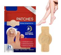 Patchs pour ongles, Patchs réparateurs pour ongles, Patchs multi-usages pour ongles de pieds, Soulagement des ongles incarnés et récupération des ongles abîmés (1 sac)