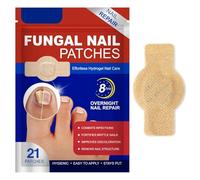 Patchs pour onychomycose et traitement 7 jours pour les ongles, coffret de 21 pièces, réparation de nuit, pour une apparence saine